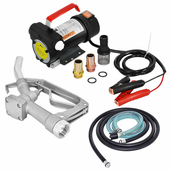 Electric Diesel Oil and Fuel Transfer Extractor Pump Set