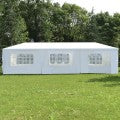 3 x 9M Gazebo Canopy Pop-up Waterproof Garden Wedding Party Tent