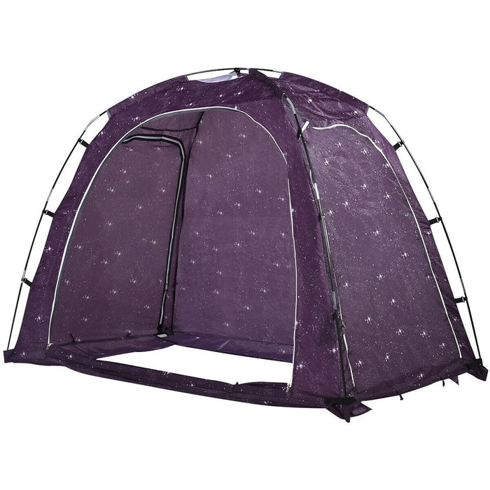 Indoor Privacy Play Tent on Bed with Carry Bag