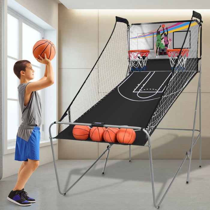 Foldable Basketball Arcade Game 2 Player Shooting Game