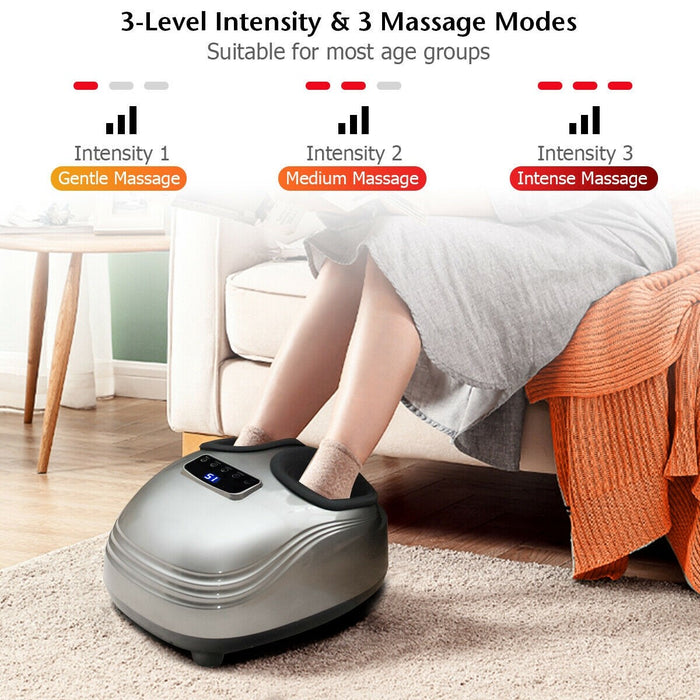 Foot Massager Shiatsu Deep Kneading Air Compression