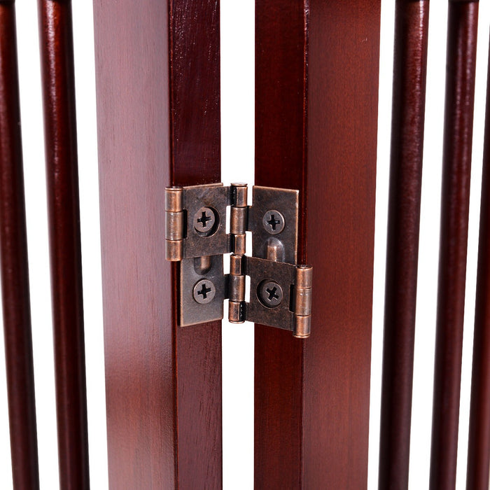 30" Configurable Folding 4 Panel Wood Fence