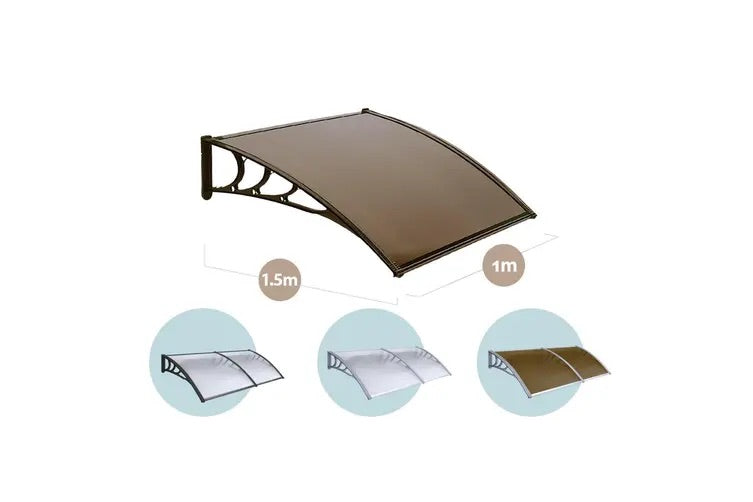 AAS Window Door Awning Canopy Polycarbonate versatile Steel Bracket 1.5m Bracket