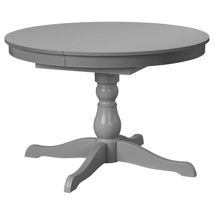 INGATORP Extendable table, black110/155 cm