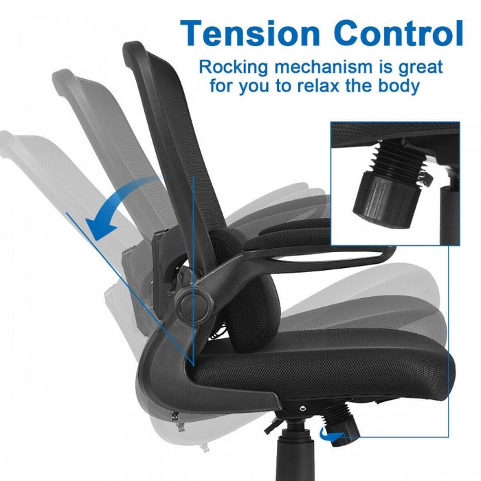 Ergonomic Massage Swivel Adjustable Height Office Chair