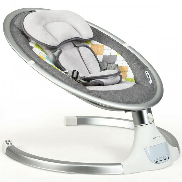 Electric Baby Rocker Bouncer Chair Cradle Mosquito Net Remote Control