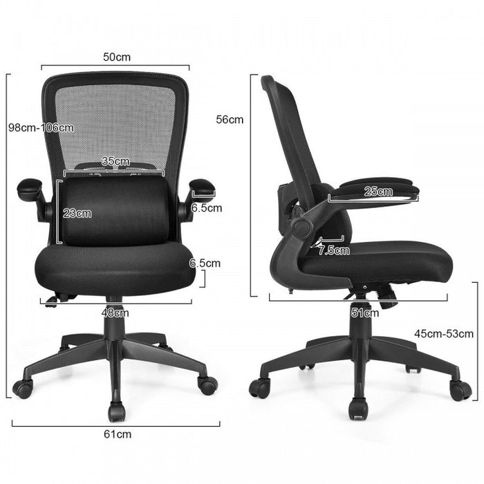 Ergonomic Massage Swivel Adjustable Height Office Chair