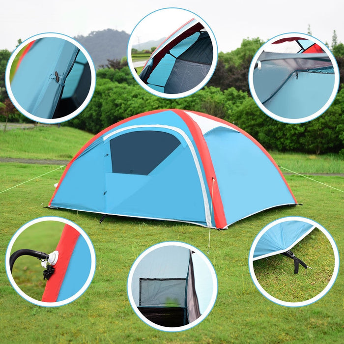 Sporty Inflatable Waterproof Tent with Bag And Pump