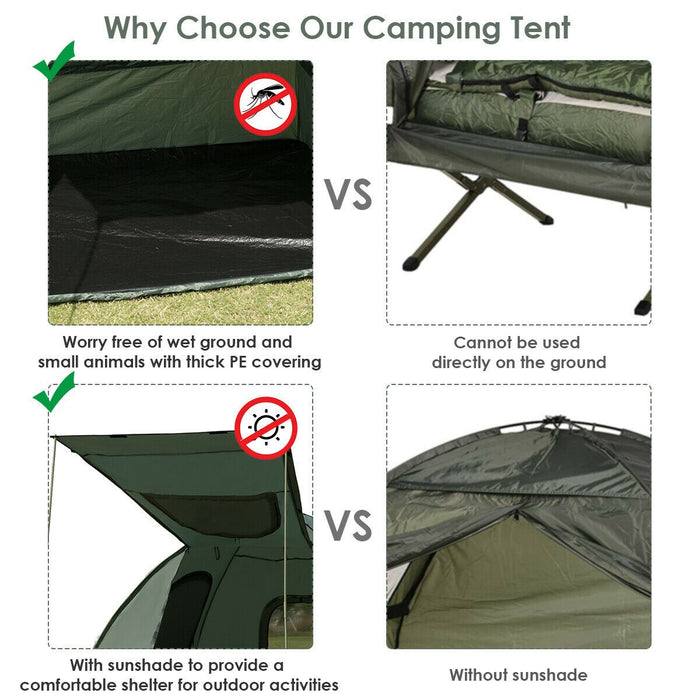 Luxury 2-person Compact Portable Popup Tent