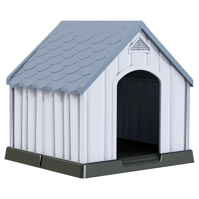 Plastic Medium-Sized Pet Puppy Shelter Waterproof Ventilate Dog House