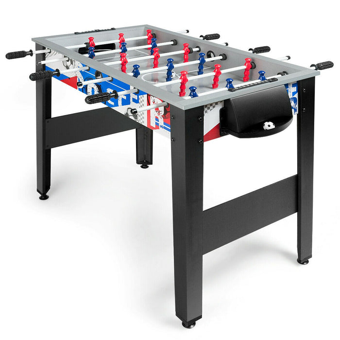 42" Wooden Foosball Table for Adults & Kids Home Recreation