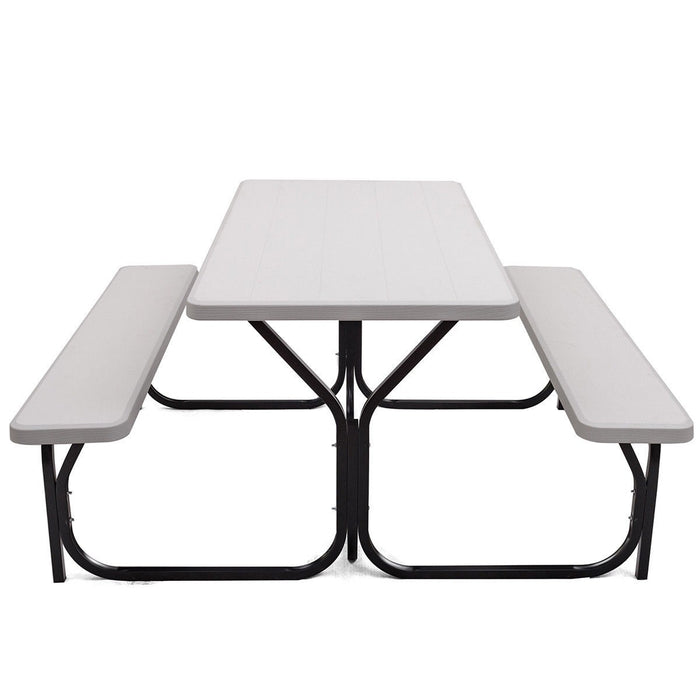 Picnic Table Bench Set for Outdoor Camping