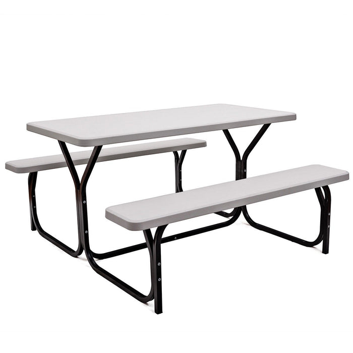 Picnic Table Bench Set for Outdoor Camping